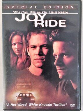 Joy Ride DVD Starring Paul Walker of 'The Fast and the Furious'